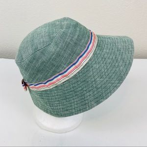 Pistil Linen Blend Sun Hat W/ Ribbon Detail